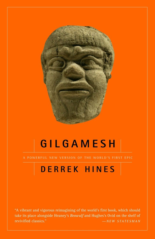 Gilgamesh book cover by Derrek Hines