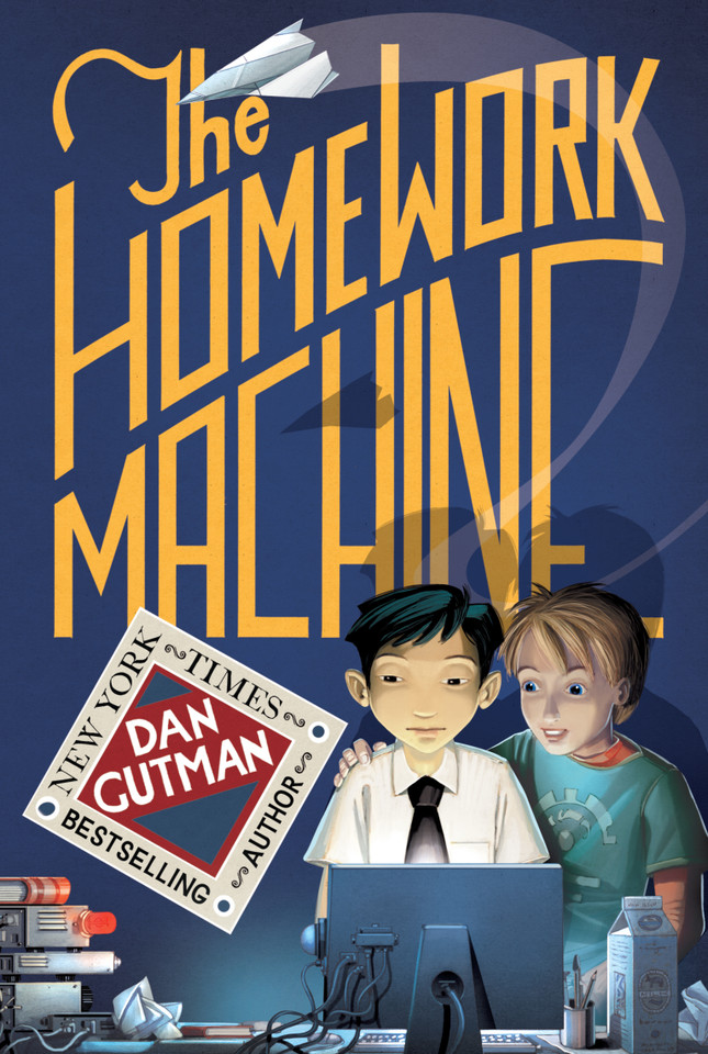 The Homework Machine book cover by Dan Gutman