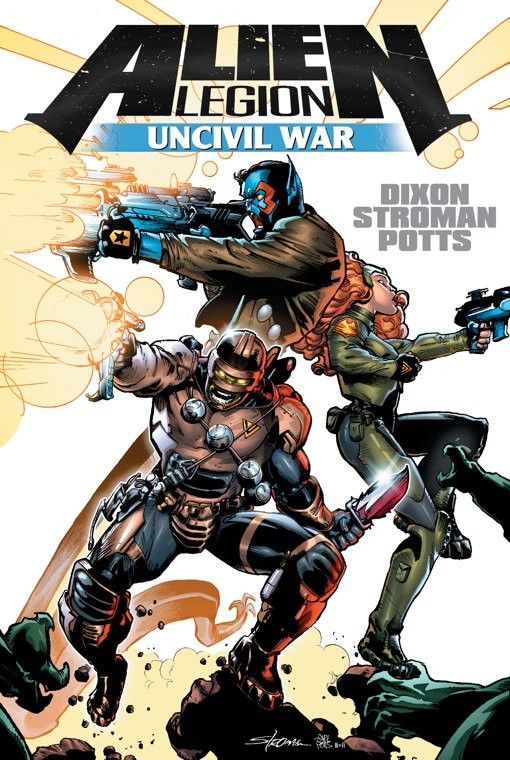 Alien Legion: Uncivil War (Alien Legion) book cover by Carl Potts