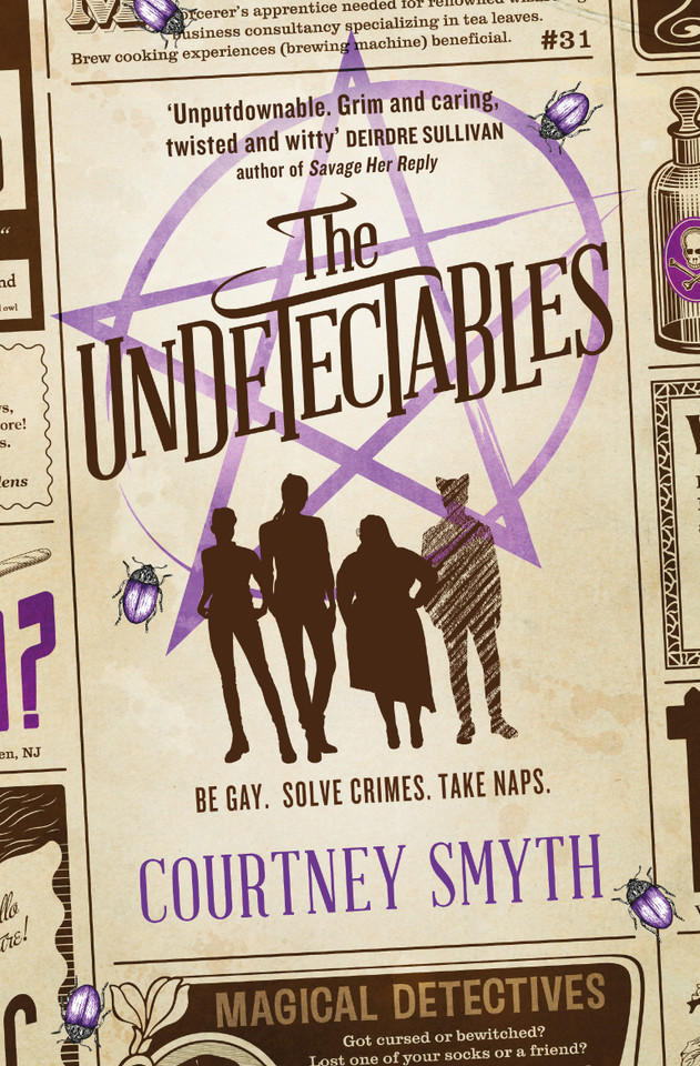 The Undetectables: The First of The Undetectables series (The Undetectables Series) book cover by Courtney Smyth