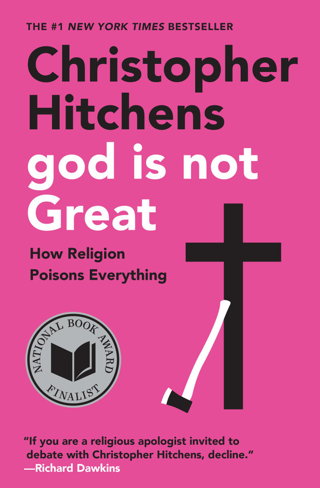 God Is Not Great: How Religion Poisons Everything book cover by Christopher Hitchens