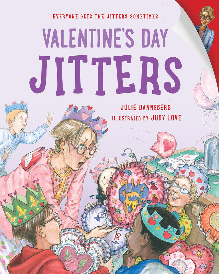 Valentine's Day Jitters (The Jitters Series) book cover by Julie Danneberg