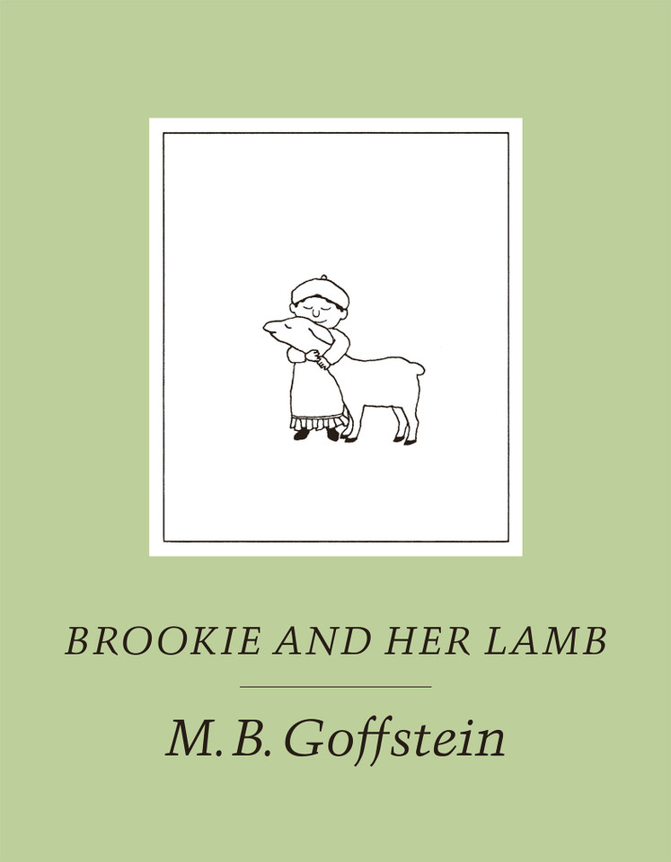Brookie and Her Lamb book cover by M.B. Goffstein