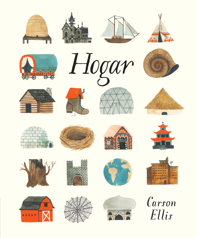 Hogar book cover by Carson Ellis