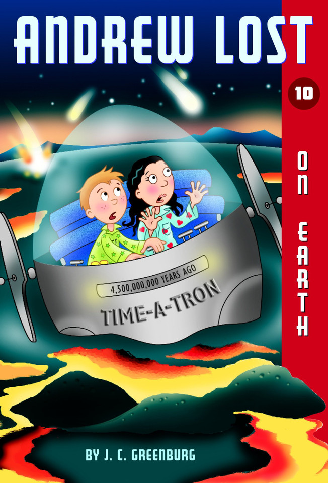 Andrew Lost #10: On Earth (Andrew Lost) book cover by J. C. Greenburg