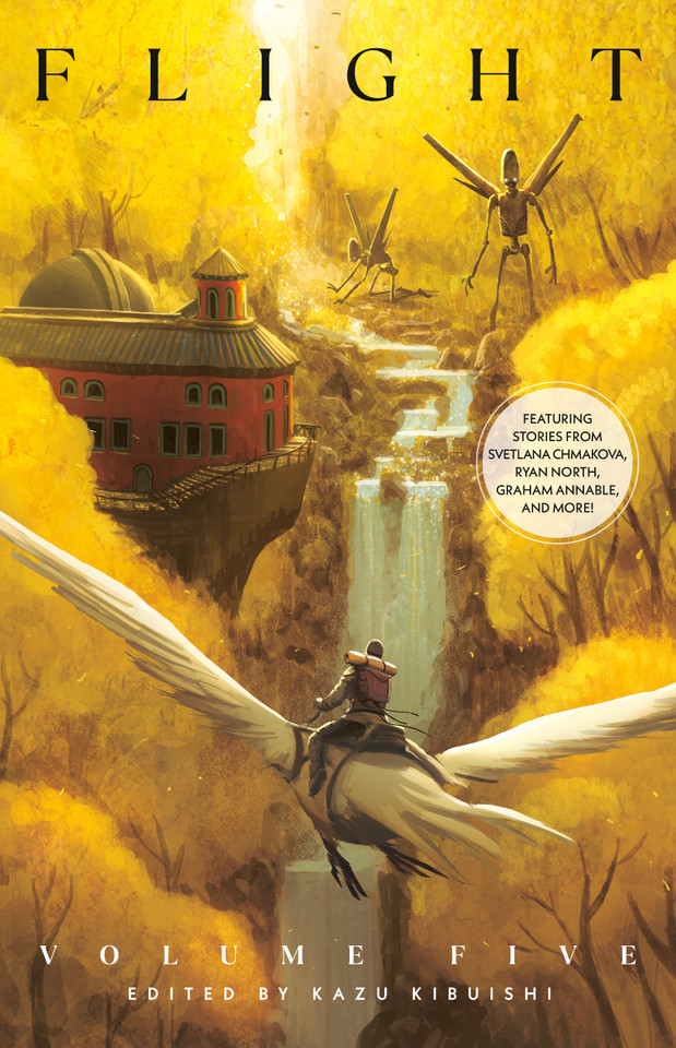 Flight Volume Five (Flight) book cover by SVETLANA CHMAKOVA, Ryan North, Graham Annable, Sonny Liew