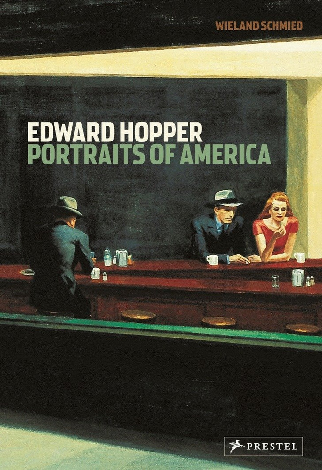 Edward Hopper: Portraits of America book cover by Wieland Schmied