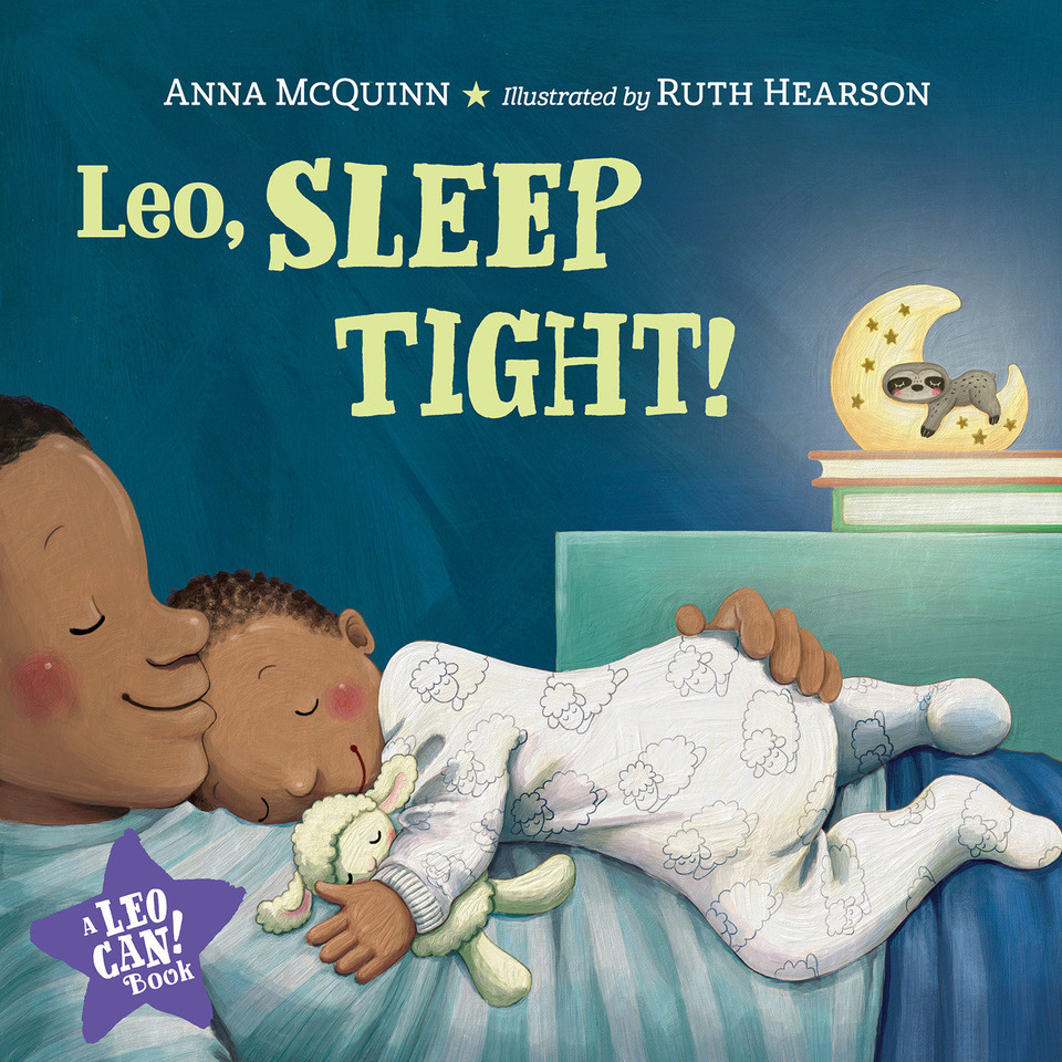 Leo, Sleep Tight! (Leo Can!) book cover by Anna McQuinn