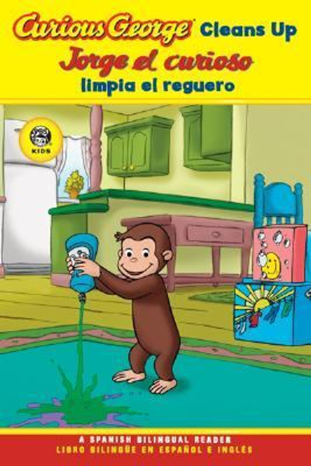 Curious George Cleans Up Cover