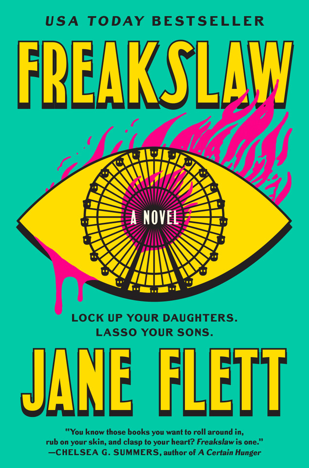 Freakslaw book cover by Jane Flett