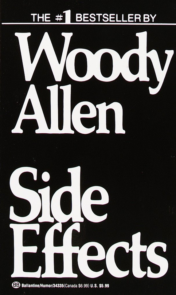 Side Effects book cover by Woody Allen