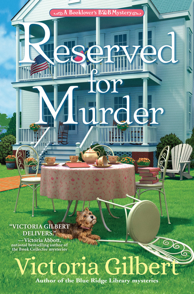 Reserved for Murder: A Booklover's B&B Mystery (BOOKLOVER'S B&B MYSTERY, A) book cover by Victoria Gilbert