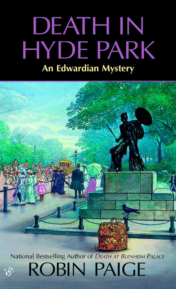 Death in Hyde Park (An Edwardian Mystery) book cover by Robin Paige