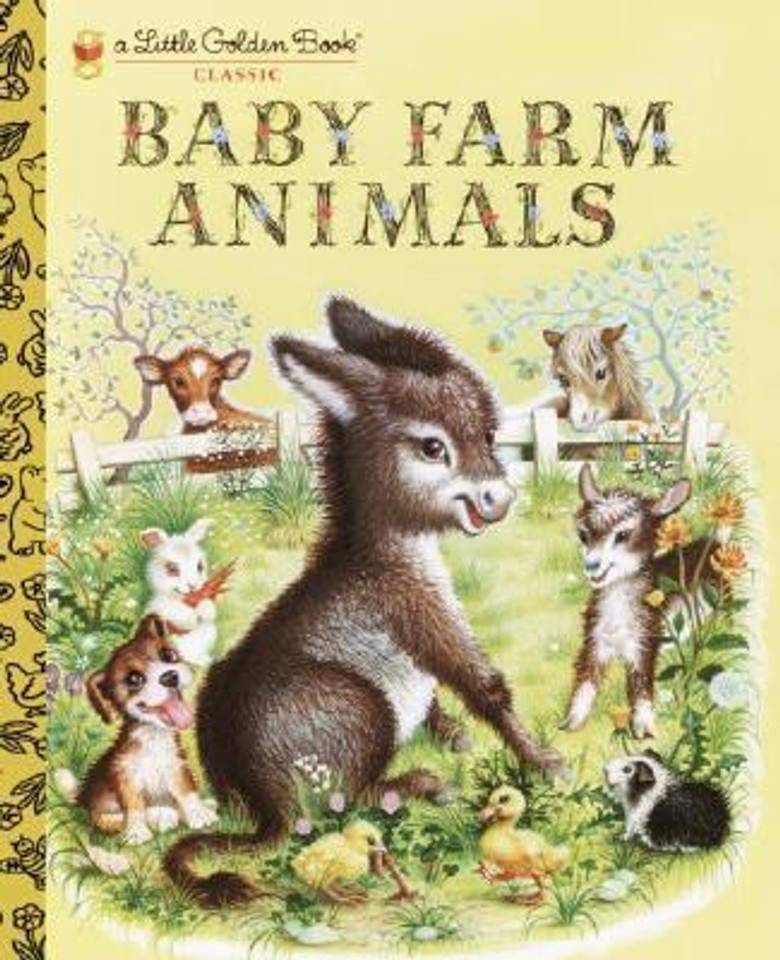 Baby Farm Animals (Little Golden Book Classic) Cover