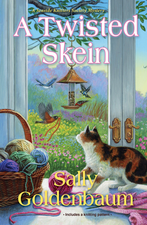 A Twisted Skein (Seaside Knitters Society) book cover by Sally Goldenbaum