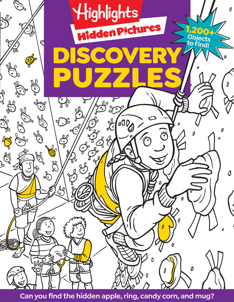 Discovery Puzzles (Highlights Hidden Pictures) book cover by 