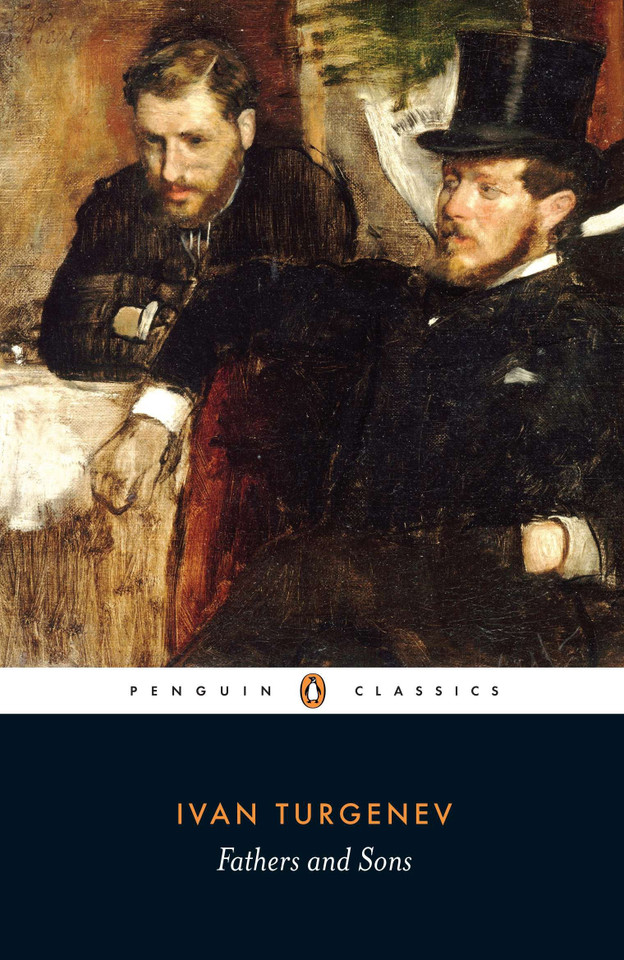 Fathers and Sons book cover by Ivan Turgenev