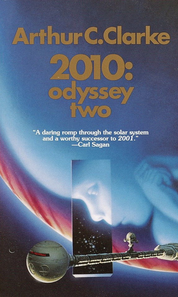 2010: Odyssey Two: A Novel (Space Odyssey Series) book cover by Arthur C. Clarke