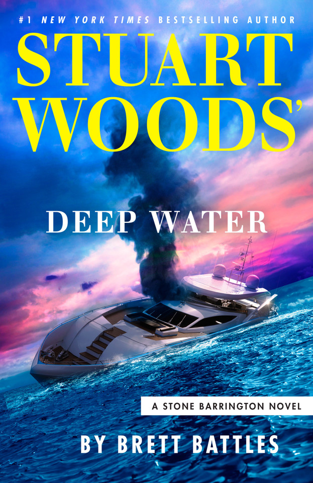 Stuart Woods' Deep Water (A Stone Barrington Novel) book cover by Brett Battles