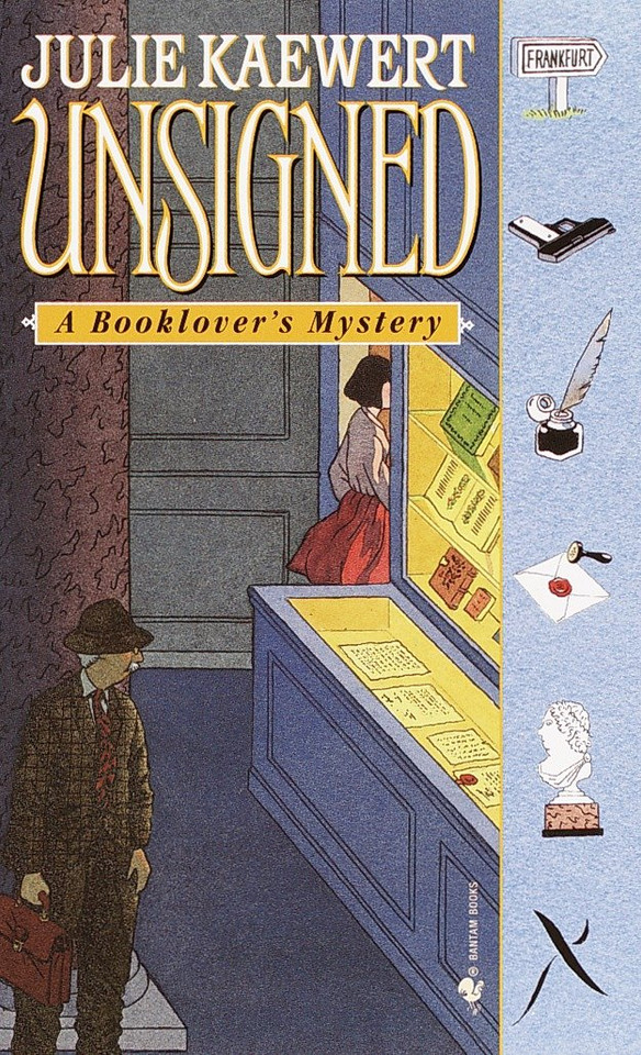 Unsigned (Booklovers) book cover by Julie Kaewert