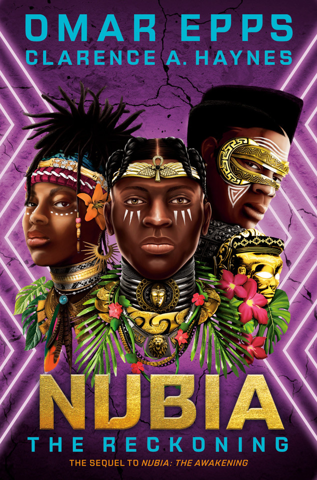 Nubia: The Reckoning (NUBIA) book cover by Omar Epps, Clarence A. Haynes