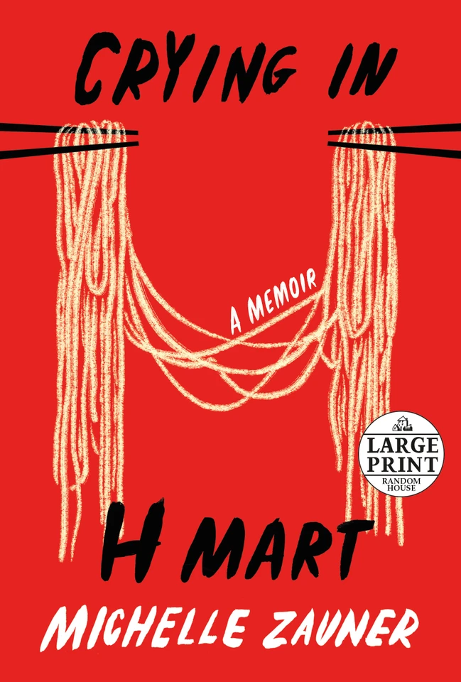 Crying in H Mart book cover by Michelle Zauner