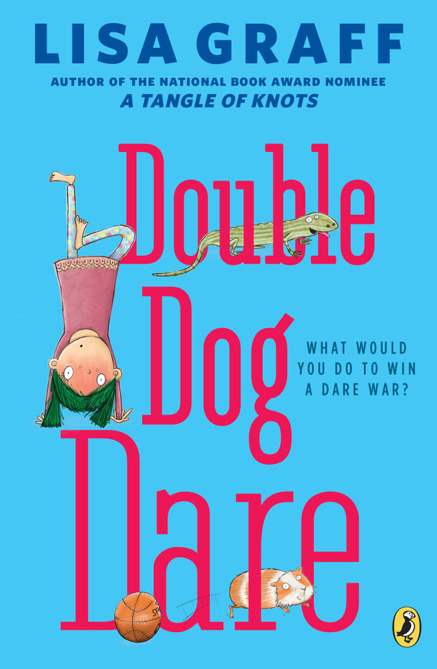 Double Dog Dare book cover by Lisa Graff