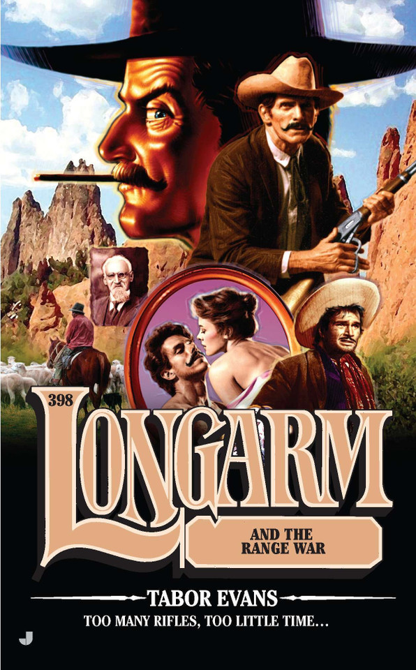 Longarm #398: Longarm and the Range War (Longarm) book cover by Tabor Evans