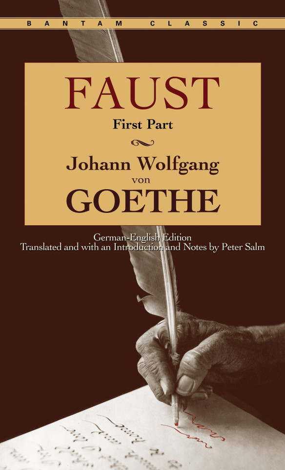 Faust book cover by Johann Wolfgang von Goethe