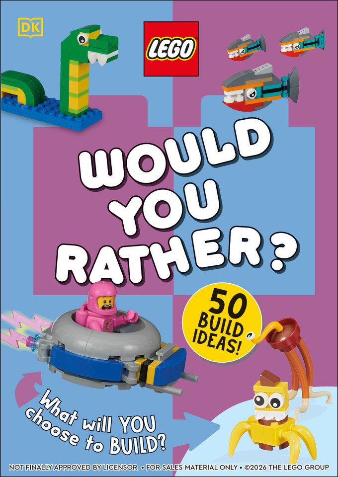 LEGO Would You Rather? book cover by DK