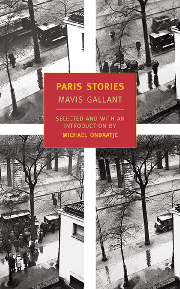 Paris Stories book cover by Mavis Gallant