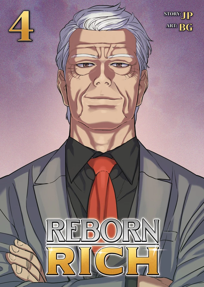 Reborn Rich (Comic) Vol. 4 (Reborn Rich (Comic)) book cover by JP