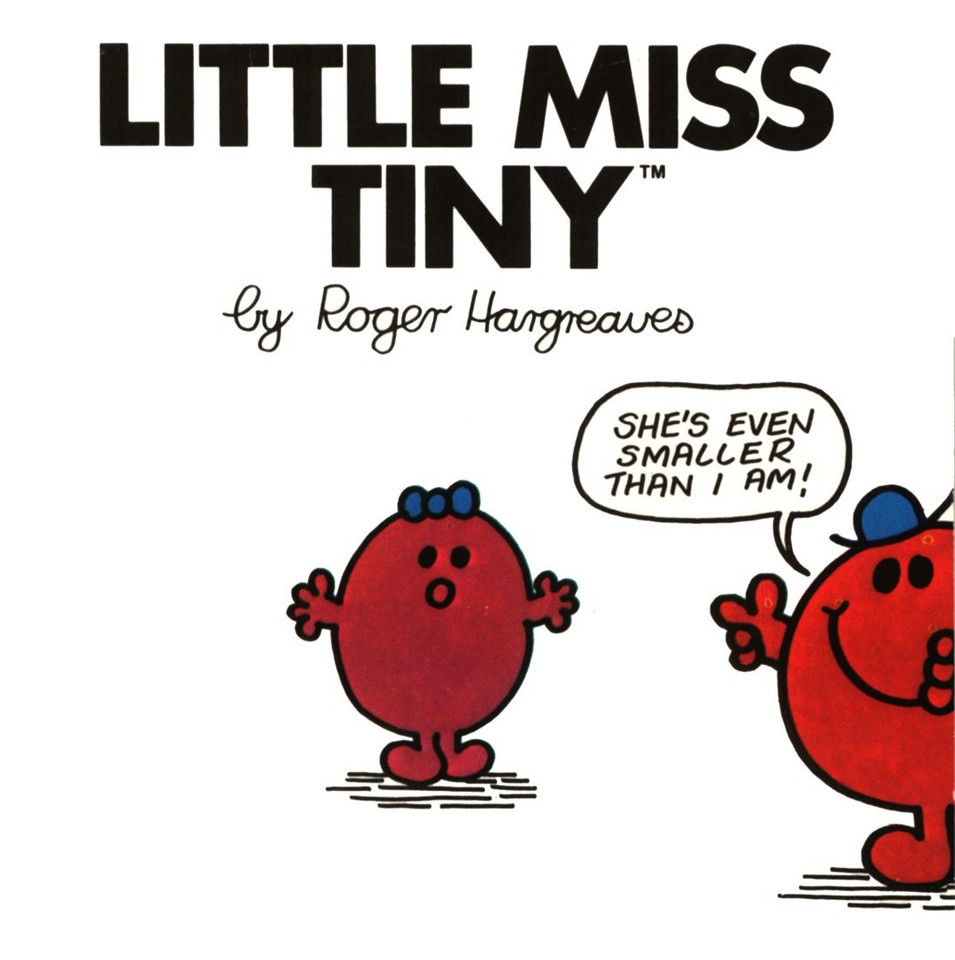 Little Miss Tiny (Mr. Men and Little Miss) book cover by Roger Hargreaves