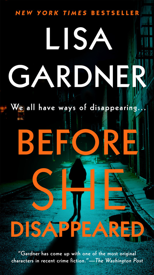 Before She Disappeared: A Novel (A Frankie Elkin Novel) book cover by Lisa Gardner
