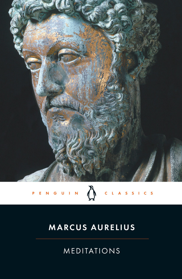 Meditations book cover by Marcus Aurelius