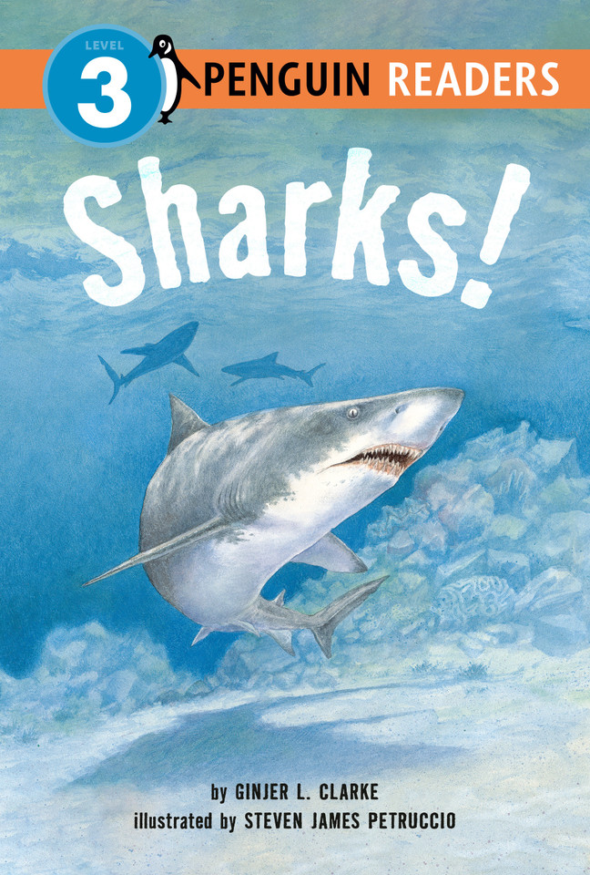Sharks! (Penguin Young Readers, Level 3) book cover by Ginjer L. Clarke