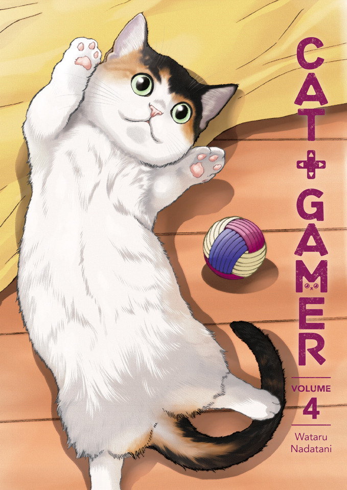 Cat + Gamer Volume 4 book cover by Wataru Nadatani
