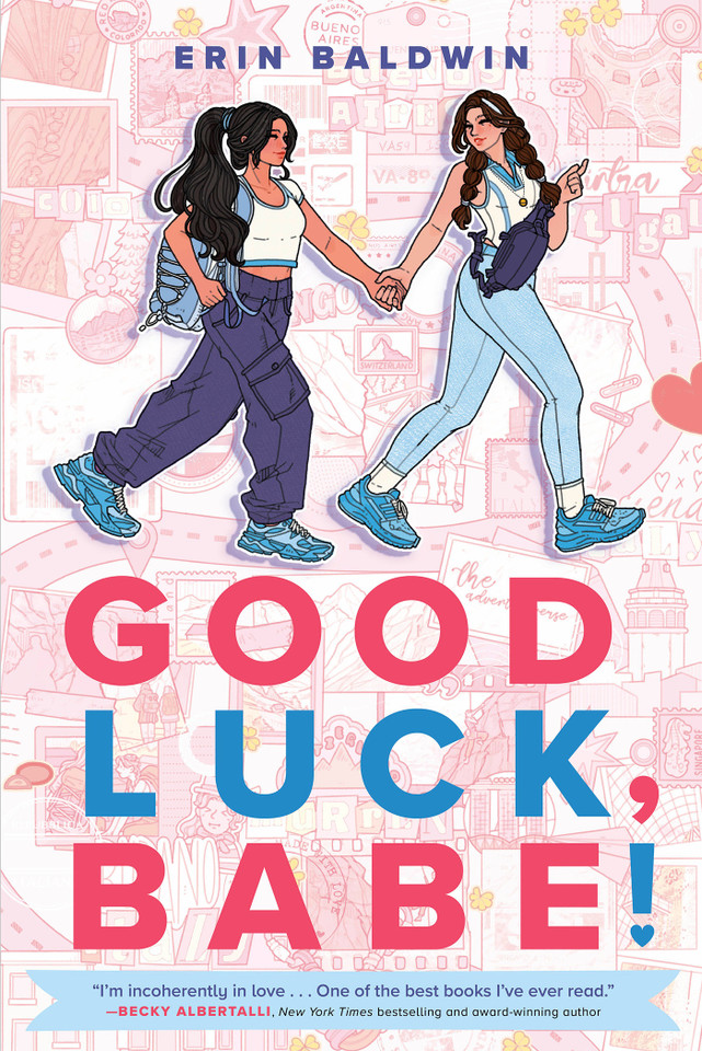 Good Luck, Babe! book cover by Erin Baldwin
