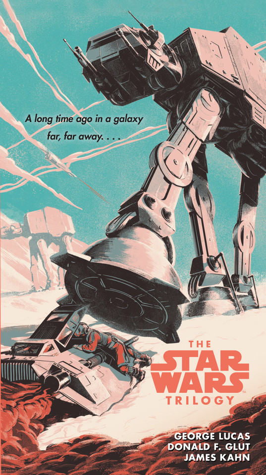 The Star Wars Trilogy (Star Wars) book cover by George Lucas, Donald Glut, James Kahn