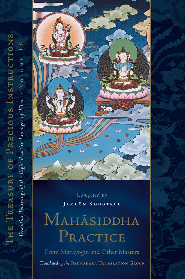 Mahasiddha Practice: From Mitrayogin and Other Masters, Volume 16 (The Treasury of Precious Instructions) (The Treasury of Precious Instructions) book cover by Jamgon Kongtrul Lodro Taye