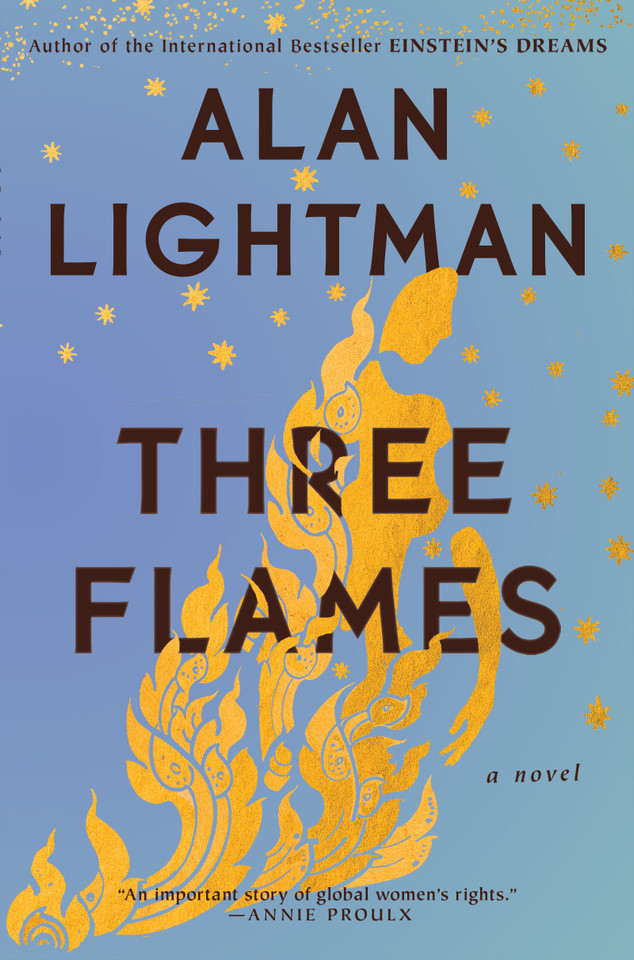 Three Flames: A Novel book cover by Alan Lightman