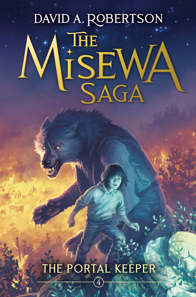 The Portal Keeper: The Misewa Saga, Book Four (The Misewa Saga) book cover by David A. Robertson