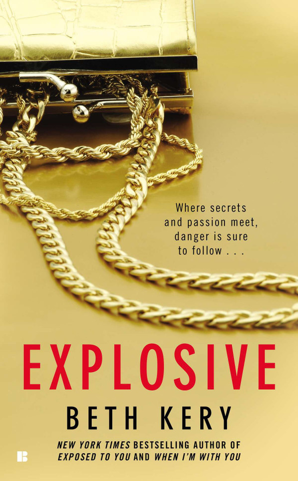Explosive book cover by Beth Kery