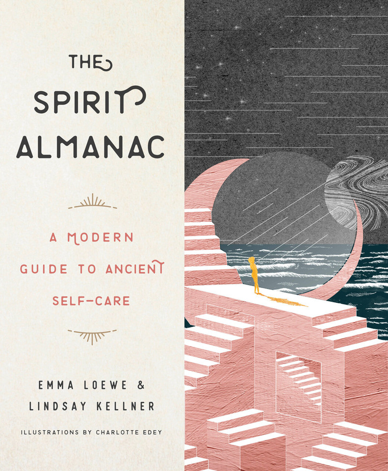 The Spirit Almanac: A Modern Guide to Ancient Self-Care book cover by Emma Loewe, Lindsay Kellner