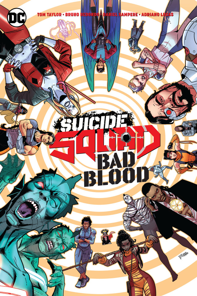 Suicide Squad: Bad Blood book cover by Tom Taylor