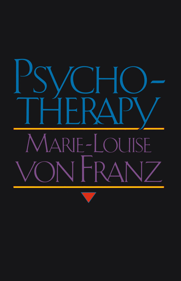 Psychotherapy book cover by Marie-Louise von Franz