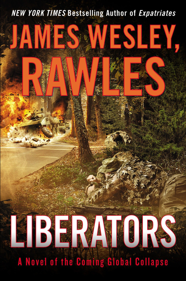 Liberators: A Novel of the Coming Global Collapse (Coming Collapse Series) book cover by James Wesley, Rawles