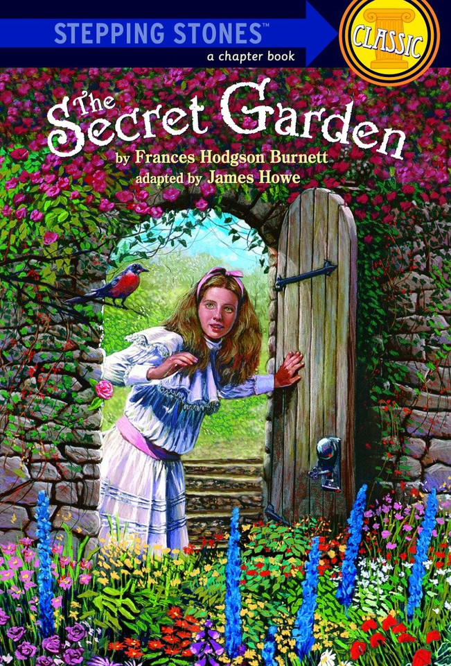 The Secret Garden (A Stepping Stone Book) book cover by Frances Hodgson Burnett