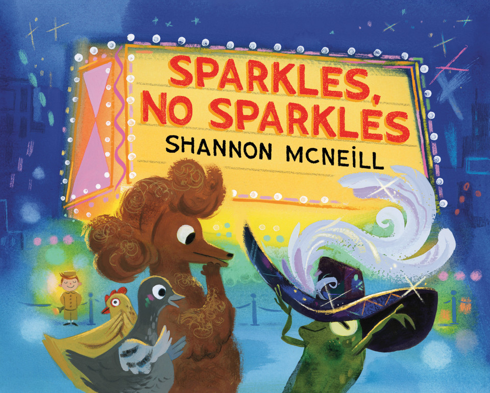 Sparkles, No Sparkles book cover by Shannon McNeill