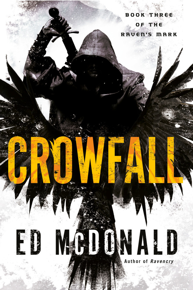 Crowfall (Raven's Mark) book cover by Ed McDonald